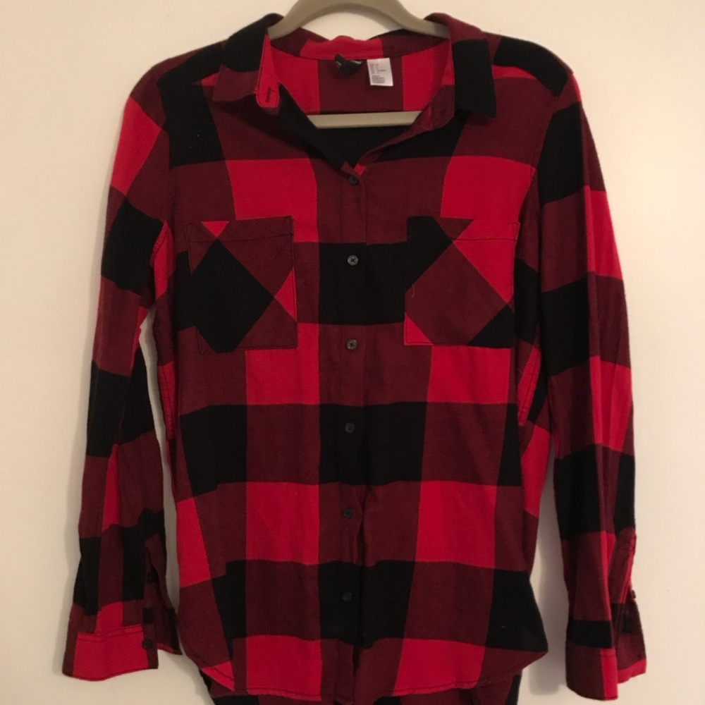 Red and Black Flannel NWOT